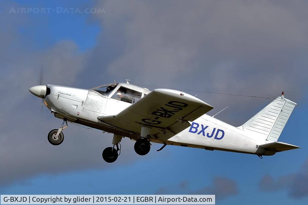 G-BXJD, 1967 Piper PA-28-180 Cherokee C/N 28-4215, Spirited climbout