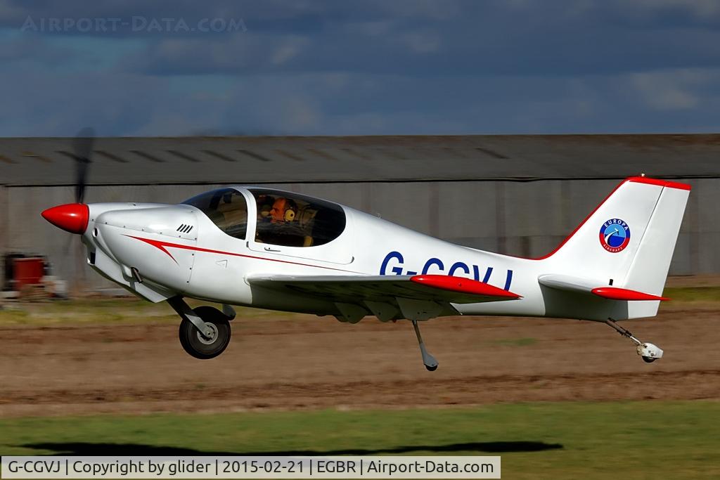 G-CGVJ, 2014 Europa XS Monowheel C/N PFA 247-13752, Circuit training on the day!