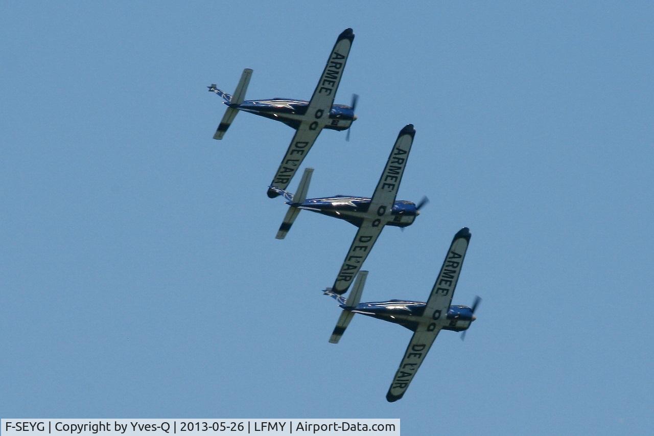 F-SEYG, Socata TB-30 Epsilon C/N 116, Socata TB30 Epsilon (F-SEYG), French Air Force Aerobatics Team Cartouche Doré, Salon de Provence Air Base 701 (LFMY) Open day 2013