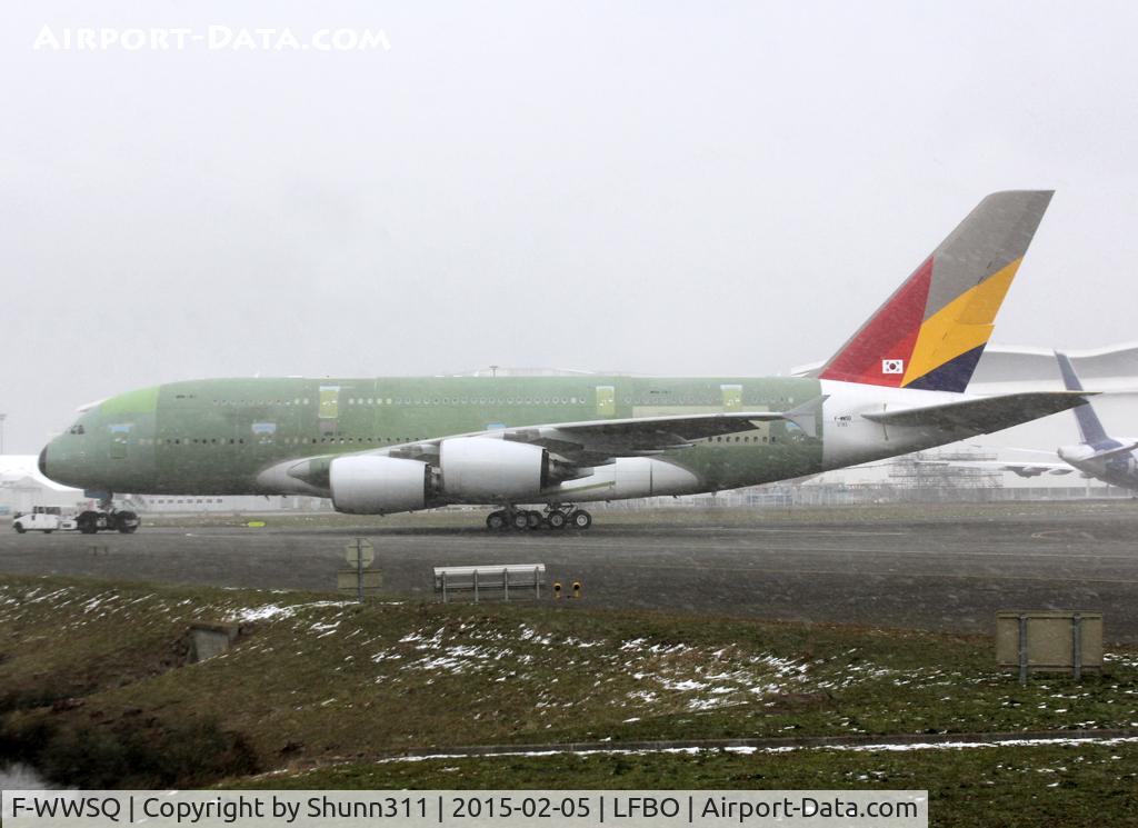 F-WWSQ, 2015 Airbus A380-841 C/N 0183, C/n 0183 - For Asiana Airlines