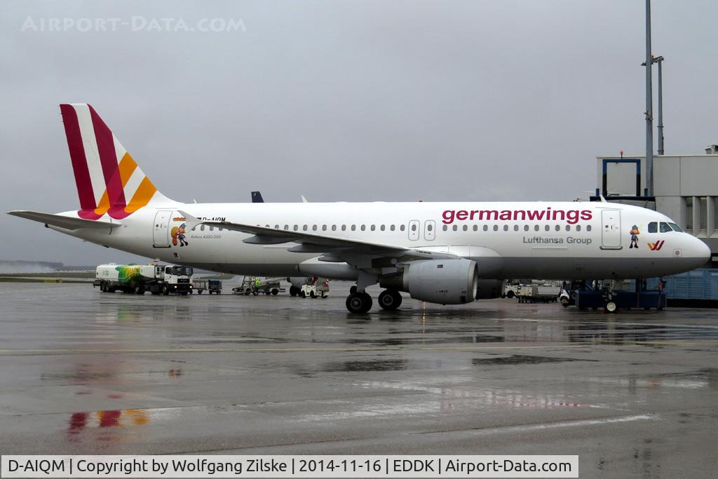 D-AIQM, 1991 Airbus A320-211 C/N 0268, Wickie sticker