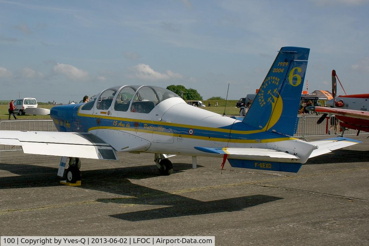 100, Socata TB-30 Epsilon C/N 100, Socata TB-30 Epsilon (F-SEXQ), Static display, Châteaudun Air Base 279 (LFOC) Open day 2013