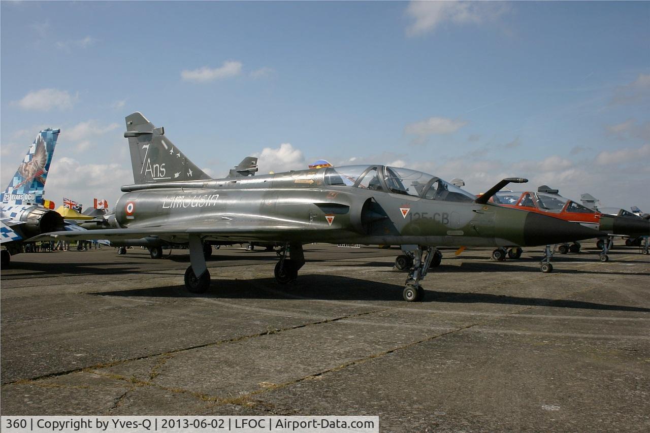 360, Dassault Mirage 2000N C/N 338, Dassault Mirage 2000N, Static display, Châteaudun Air Base 279 (LFOC) Open day 2013