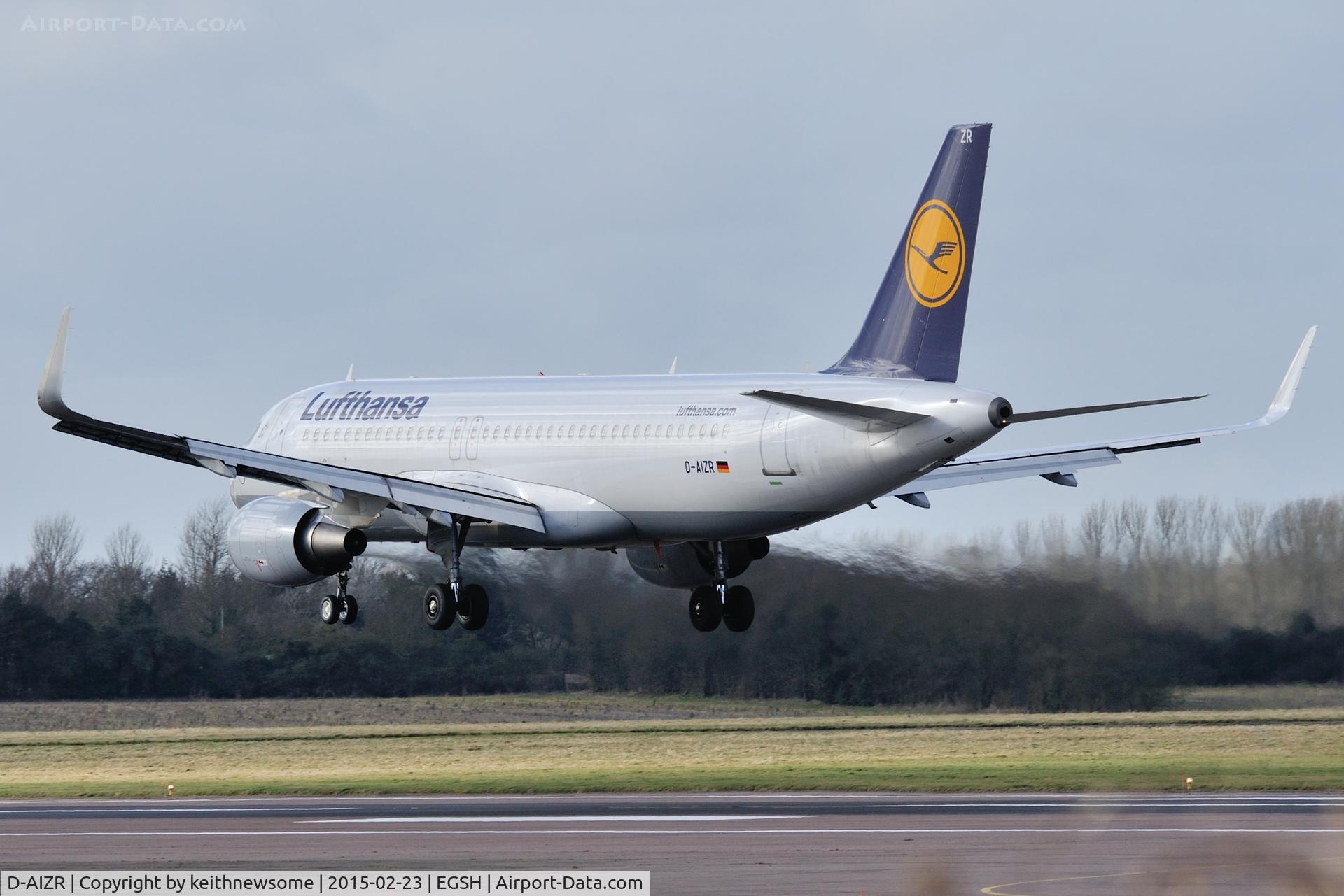 D-AIZR, 2013 Airbus A320-214 C/N 5525, Arriving for re-spray to Germanwings.