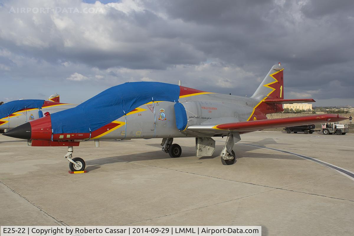 E25-22, CASA C-101EB Aviojet C/N EB01-22-022, Park 4