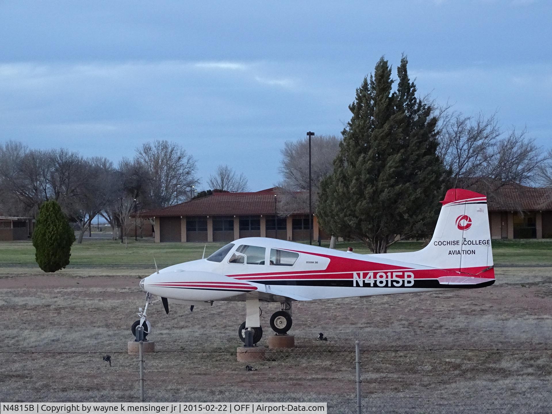 N4815B, 1955 Cessna 310 C/N 35115, in AZ