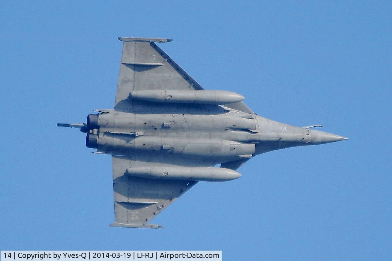 14, Dassault Rafale M C/N 14, French Naval Aviation Dassault Rafale M, Break before landing rwy 26, Landivisiau Naval Air Base (LFRJ)
