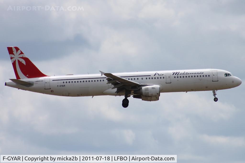 F-GYAR, 1995 Airbus A321-211 C/N 891, Landing
