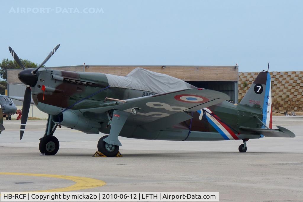 HB-RCF, 1942 Morane-Saulnier D-3801 (MS-412) C/N 194, Parked