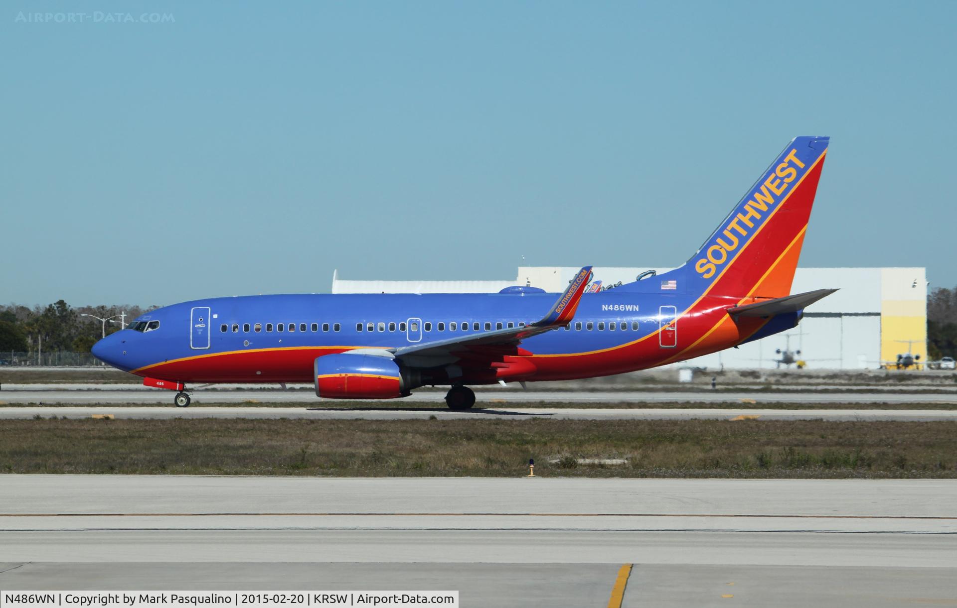 N486WN, 2004 Boeing 737-7H4 C/N 33852, Boeing 737-700