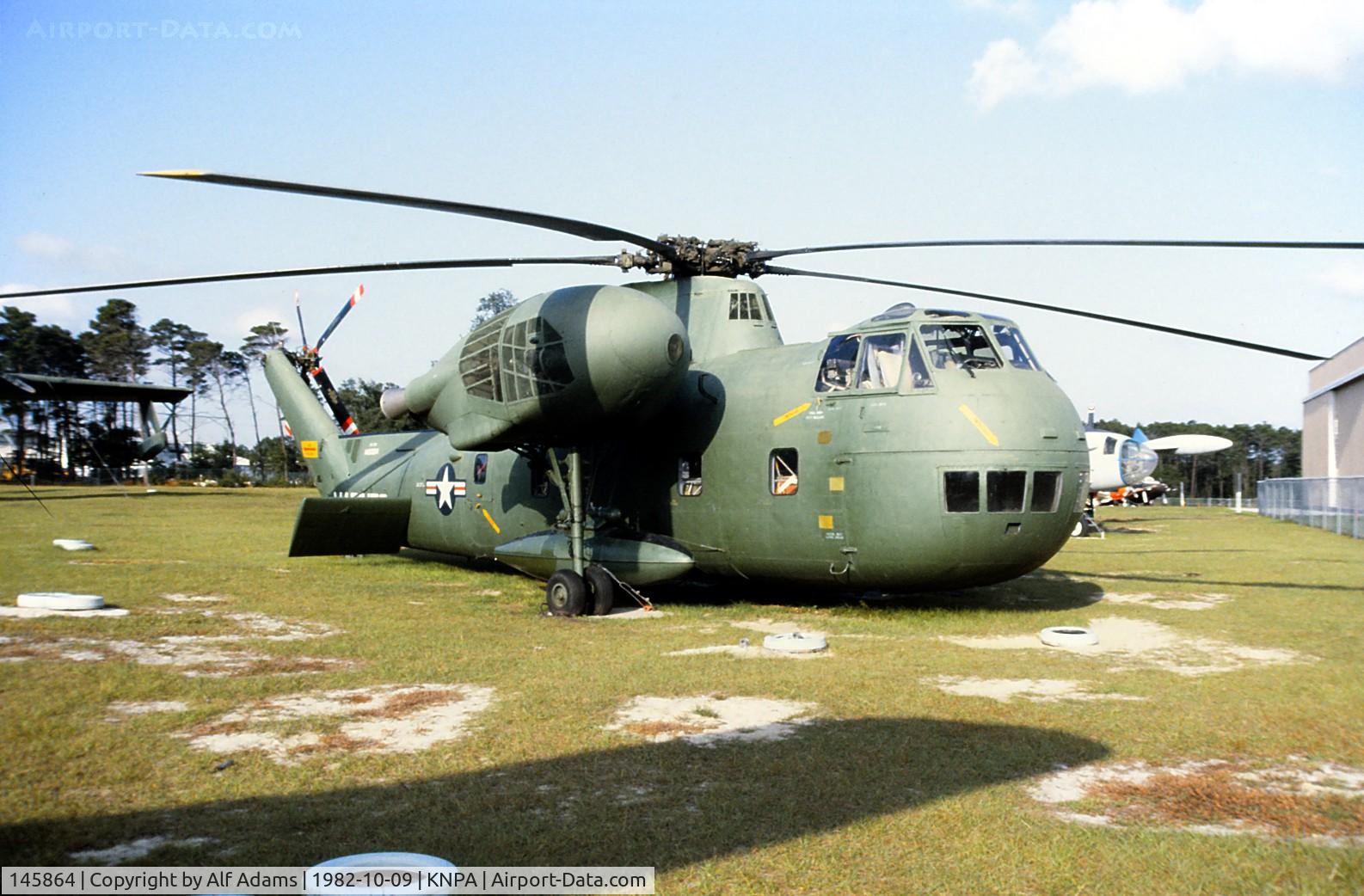 145864, Sikorsky CH-37C C/N 56099, At the National Naval Aviation Museum, Pensacola, Florida in 1982.
