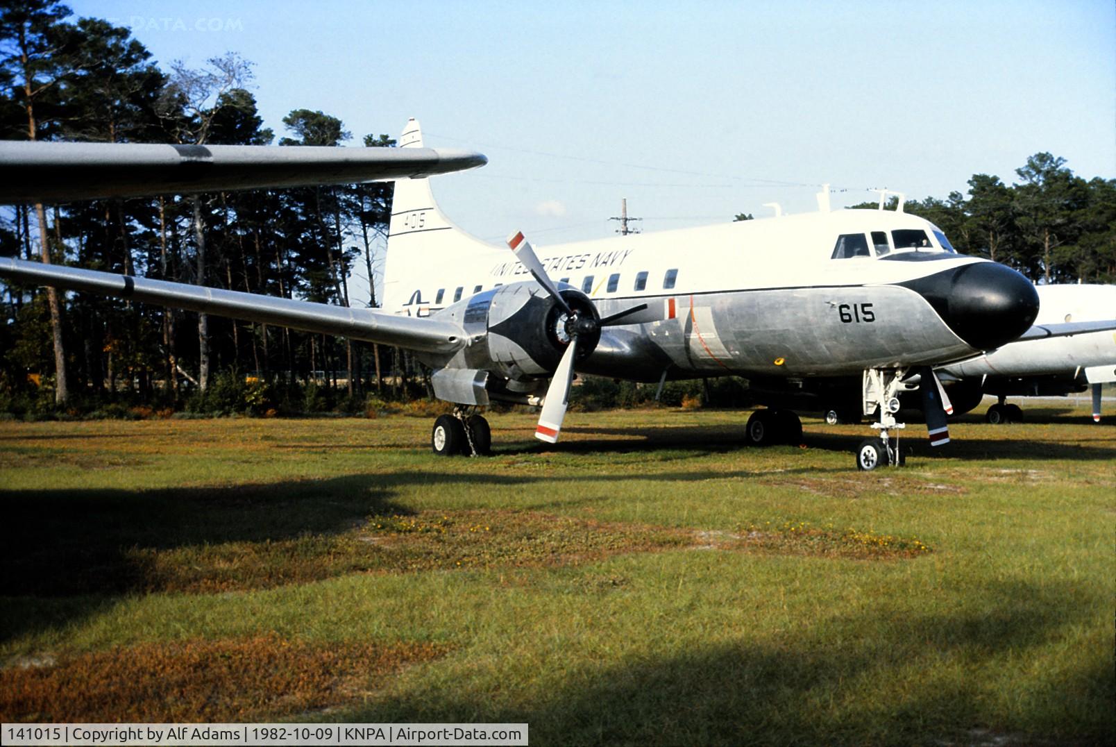 141015, 1955 Convair C-131F (R4Y-1) Samaritan C/N 298, At the National Naval Aviation Museum, Pensacola, Florida in 1982.