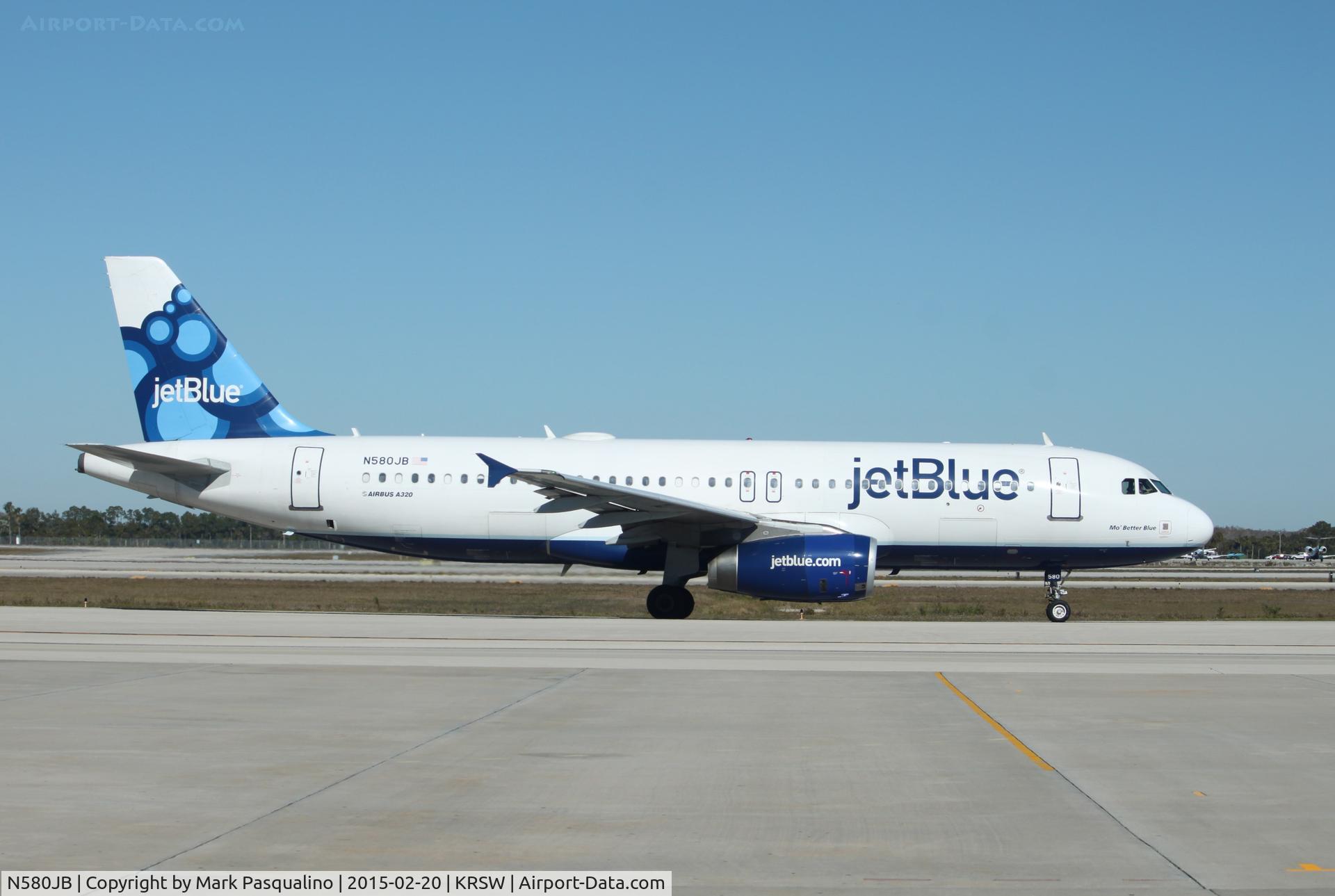 N580JB, 2003 Airbus A320-232 C/N 2136, Airbus A320