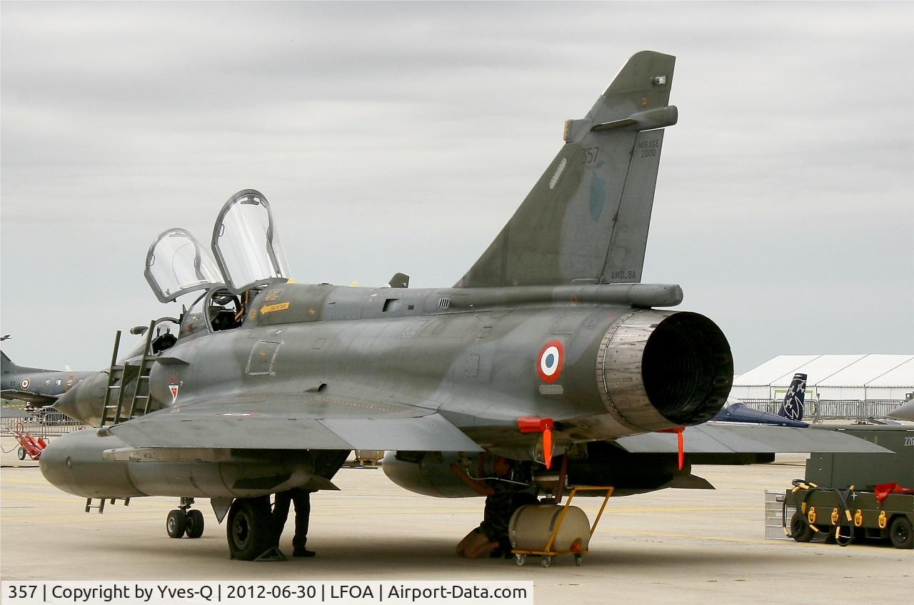 357, Dassault Mirage 2000N C/N 330, French Air Force Dassault Mirage 2000N (125-CO), Static display, Avord Air Base 702 (LFOA) open day 2012