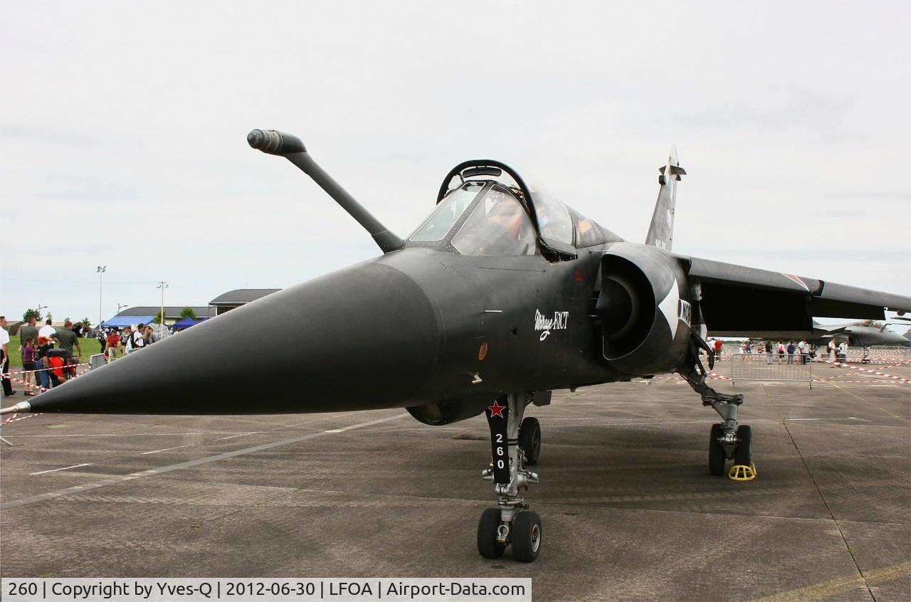 260, Dassault Mirage F.1CT C/N 260, Dassault Mirage F1 CT, Static Display, Avord Air Base 702 (LFOA) Open day 2012