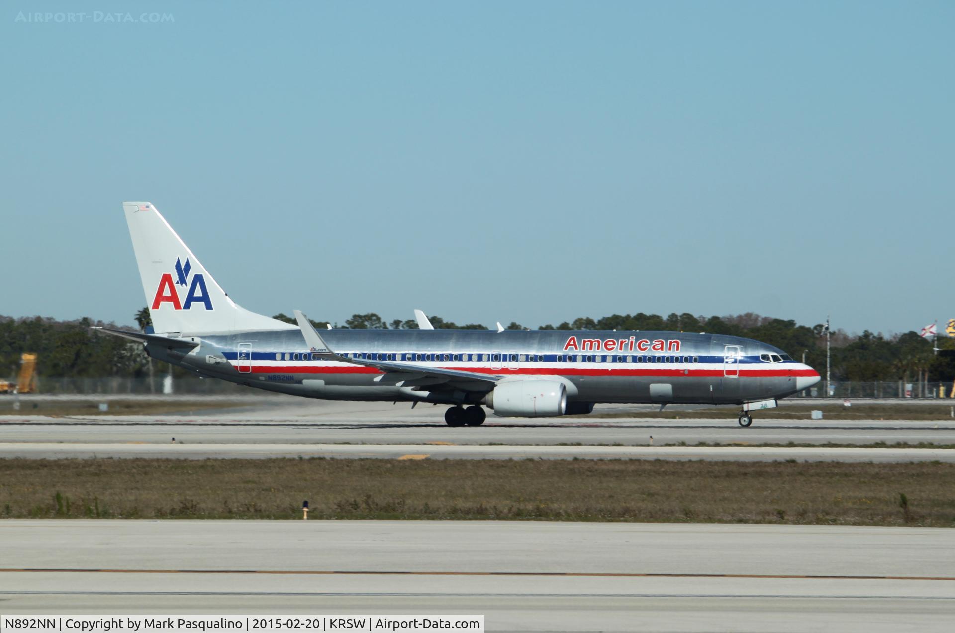 N892NN, 2012 Boeing 737-823 C/N 31145, Boeing 737-800