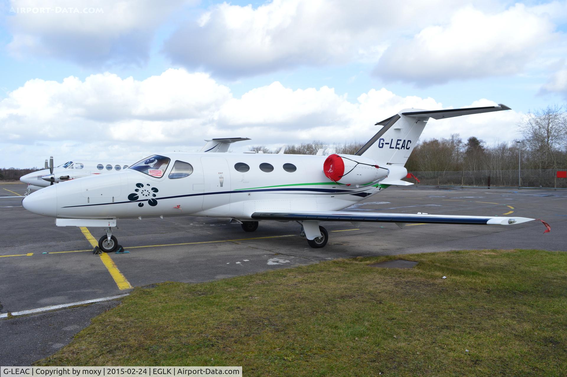 G-LEAC, 2008 Cessna 510 Citation Mustang Citation Mustang C/N 510-0075, Cessna 510 Citation Mustang at Blackbushe.