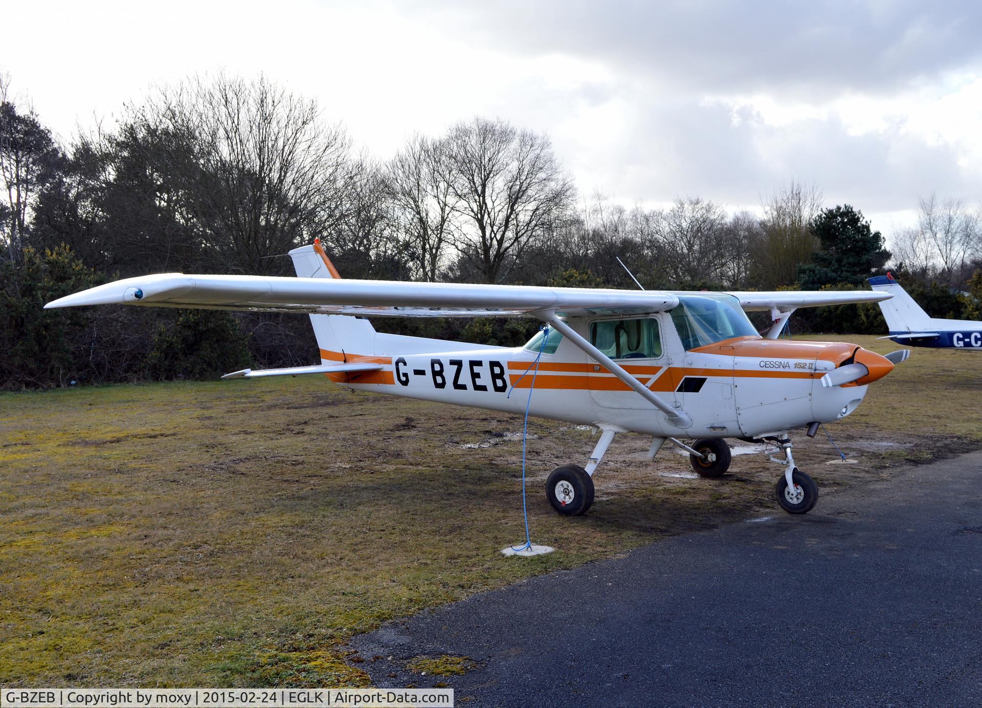 G-BZEB, 1979 Cessna 152 C/N 152-82772, Cessna 152 at Blackbushe. Ex N89532