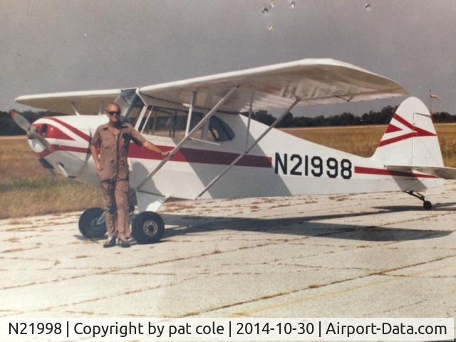 N21998, 1939 Porterfield CP-50 Collegiate C/N 578, dads porterfield
