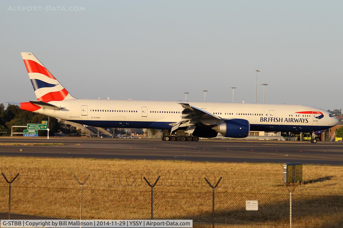 G-STBB, 2010 Boeing 777-36N/ER C/N 38286, in from LHR via SIN