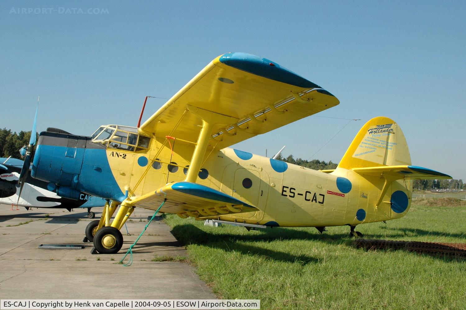ES-CAJ, 1971 Antonov An-2TP C/N 1G137-49, Antonov An-2TP on the platform of the Västerås Flygmuseum, Sweden