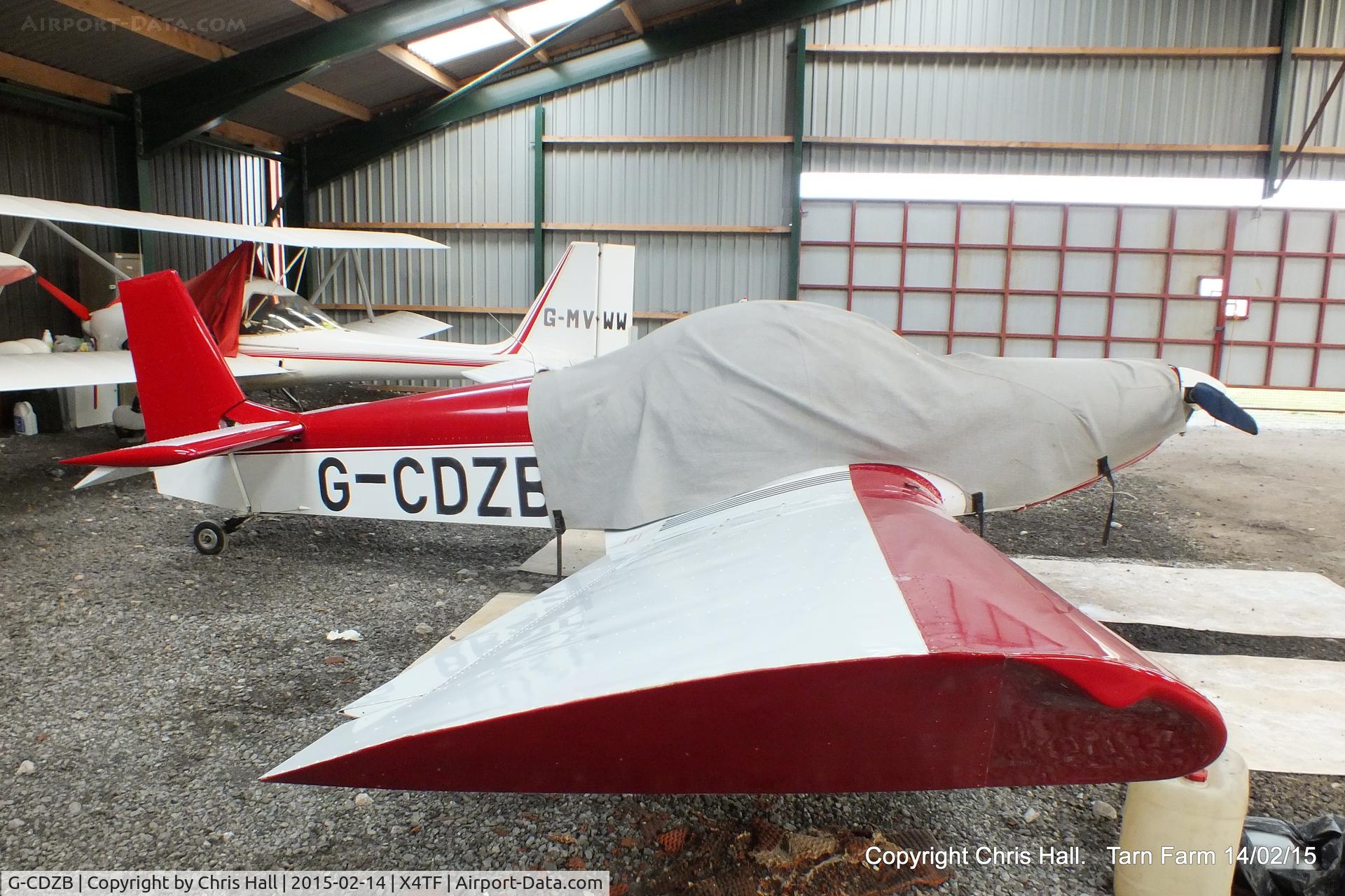 G-CDZB, 2006 Zenair CH-601UL Zodiac C/N PFA 162A-14431, at Rossall Field, Tarn Farm