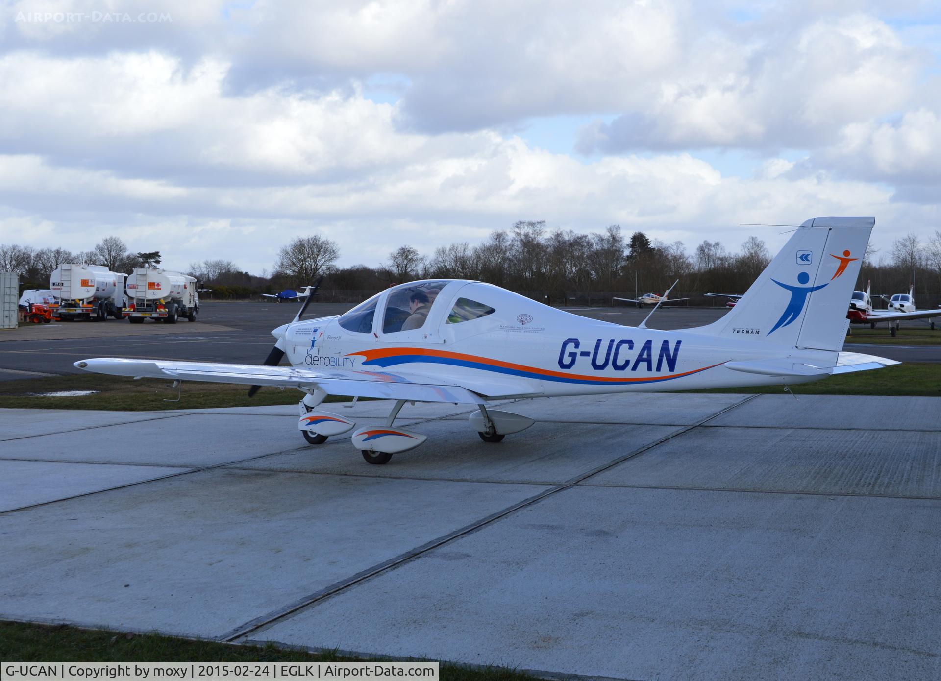 G-UCAN, 2014 Tecnam P-2002JF Sierra C/N 229, Tecnam P2002-JF Sierra at Blackbushe