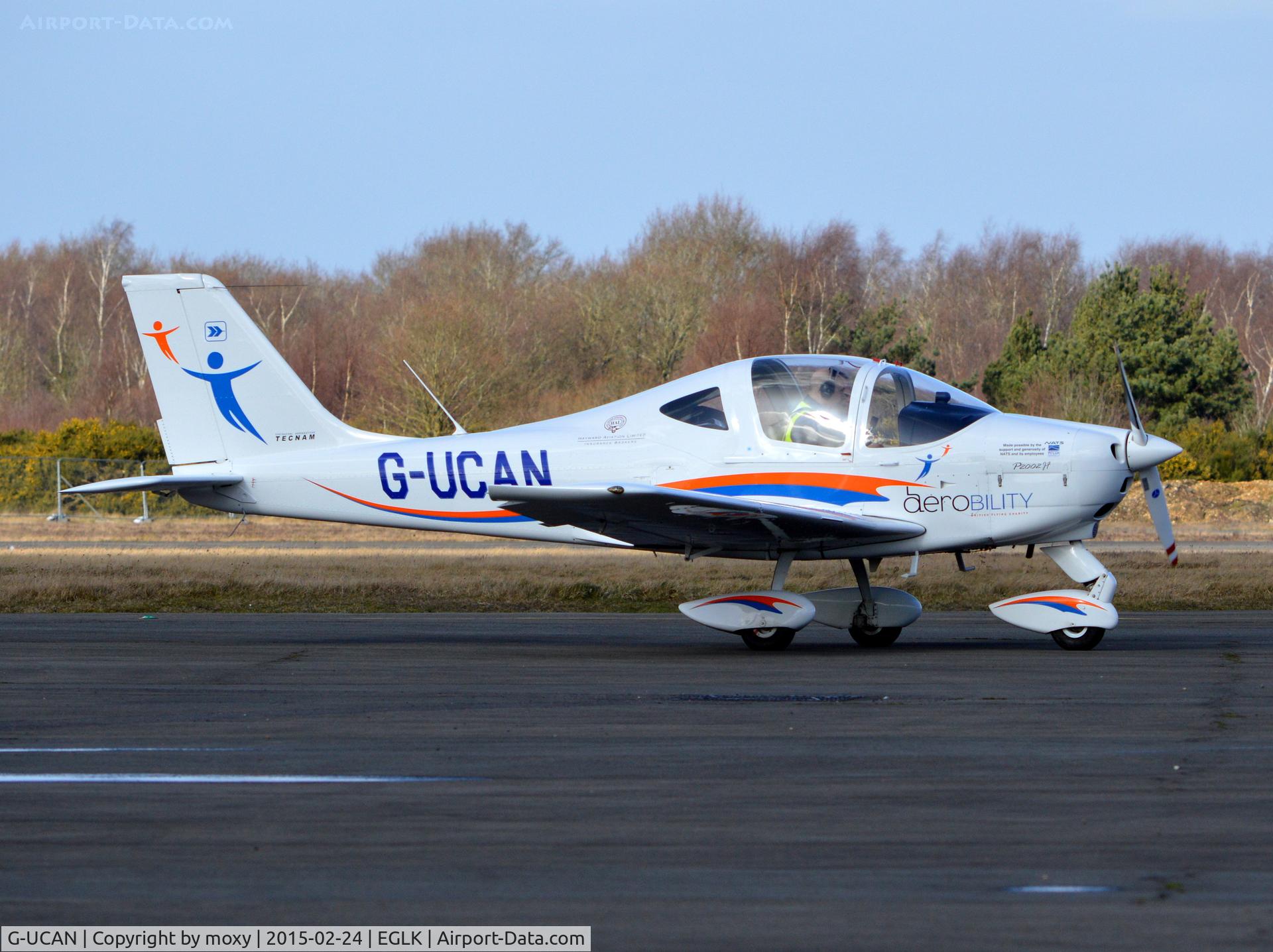 G-UCAN, 2014 Tecnam P-2002JF Sierra C/N 229, Tecnam P2002-JF Sierra at Blackbushe