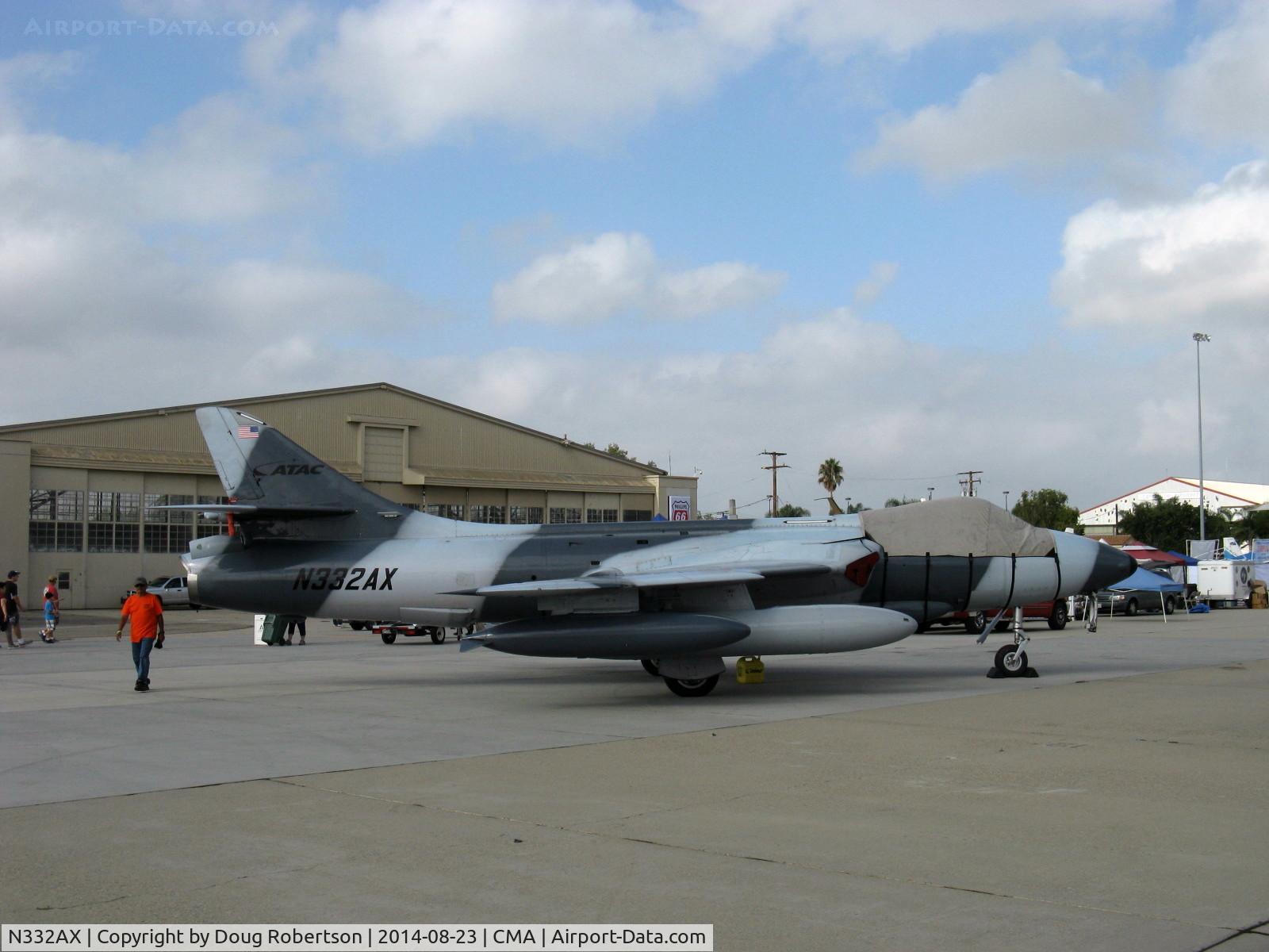 N332AX, 1959 Hawker Hunter F.58 C/N 41H-697448, 1959 Hawker Aircraft Ltd. Hawker HUNTER Mk.58, Rolls Royce Avon Turbojet