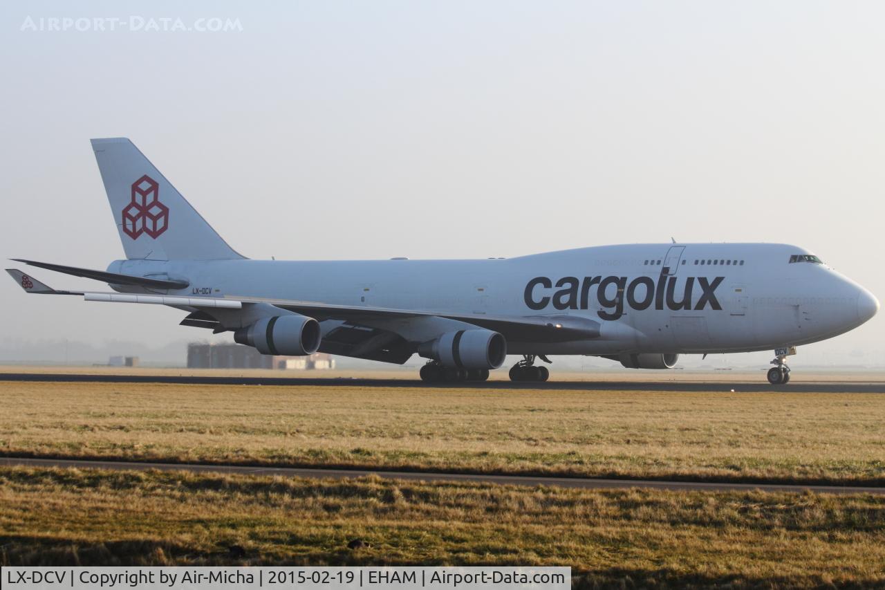 LX-DCV, 1990 Boeing 747-4B5F/SCD C/N 24619, Cargolux Airlines