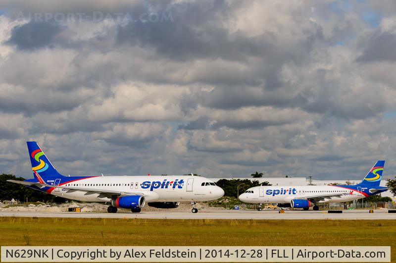 N629NK, 2014 Airbus A320-232 C/N 6300, Ft. Lauderdale
