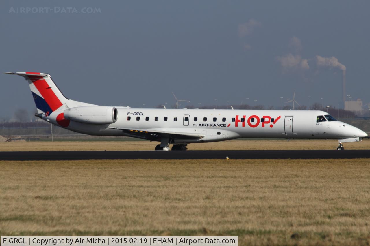F-GRGL, 2001 Embraer EMB-145EU (ERJ-145EU) C/N 145375, HOP !
