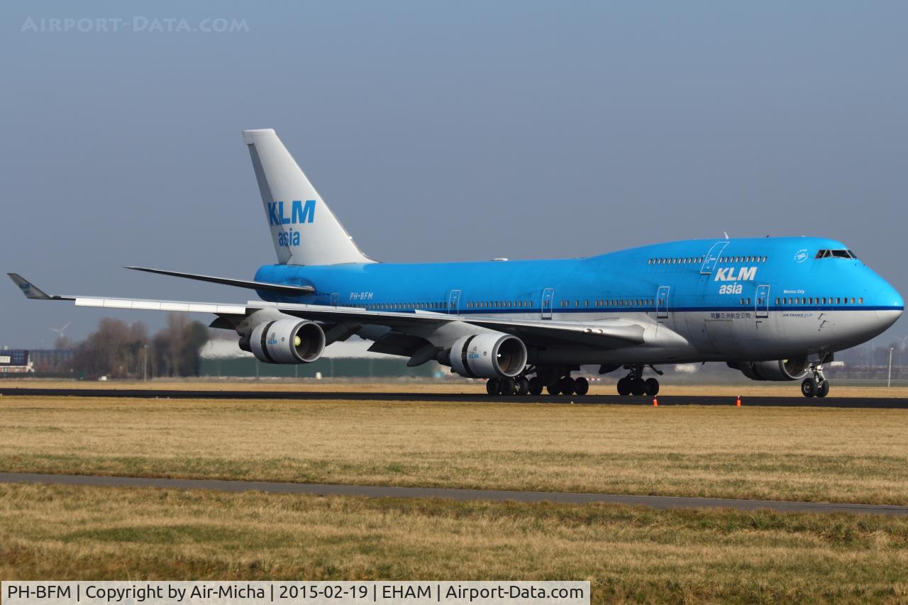 PH-BFM, 1992 Boeing 747-406BC C/N 26373, KLM Royal Dutch Airlines