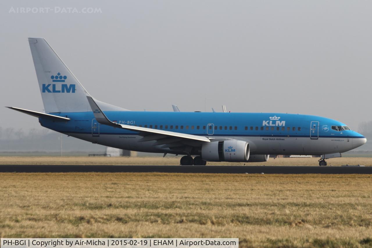 PH-BGI, 2010 Boeing 737-7K2 C/N 30364, KLM Royal Dutch Airlines