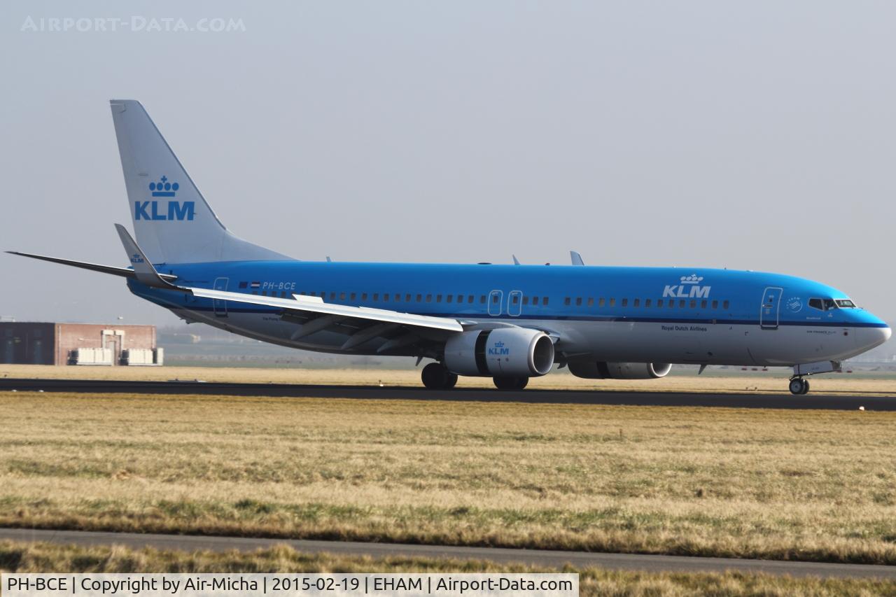 PH-BCE, 2014 Boeing 737-8K2 C/N 42151, KLM Royal Dutch Airlines