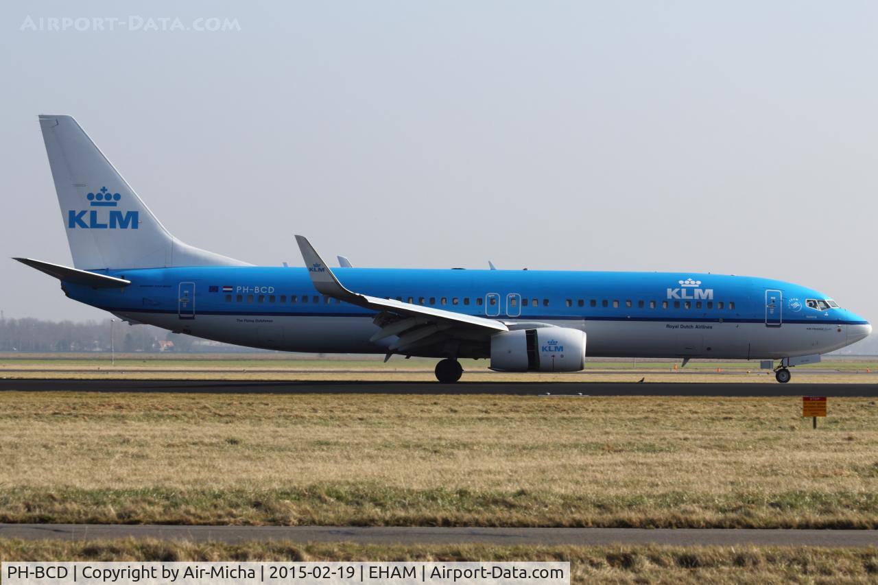 PH-BCD, 2013 Boeing 737-8K2 C/N 42149, KLM Royal Dutch Airlines