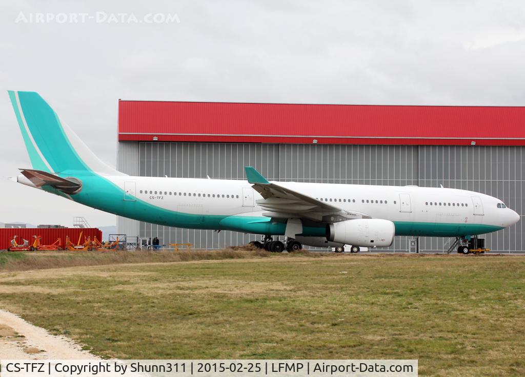 CS-TFZ, 2009 Airbus A330-243 C/N 1008, Parked outside EAS Facility after minor overhaul...