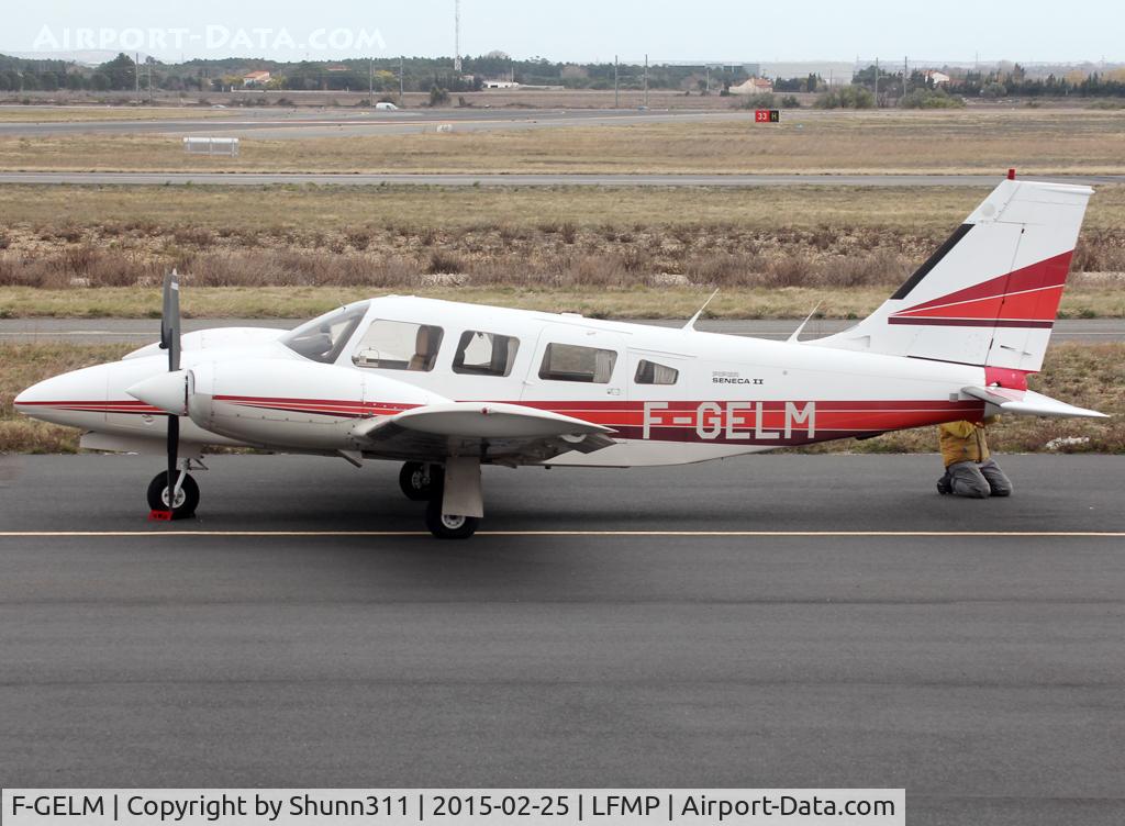 F-GELM, Piper PA-34-200T C/N 34-7870040, Parked at the Airclub...