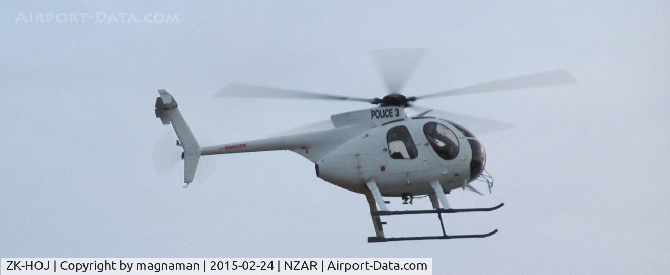 ZK-HOJ, Hughes 369D C/N 490491D, alias 