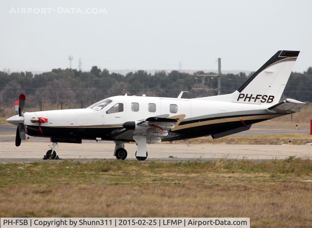 PH-FSB, Socata TBM-700 C/N 358, Parked at the Airport...
