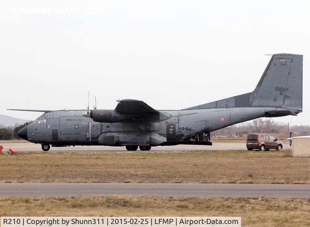 R210, Transall C-160R C/N 213, Parked at the Airport for a small stop...