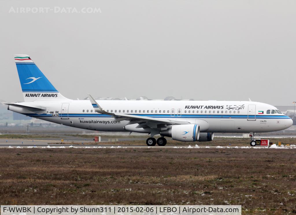F-WWBK, 2015 Airbus A320-214 C/N 6476, C/n 6476 - To be 9K-AKH