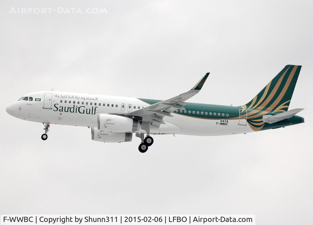F-WWBC, 2015 Airbus A320-232 C/N 6474, C/n 6474 - To be HZ-SGB