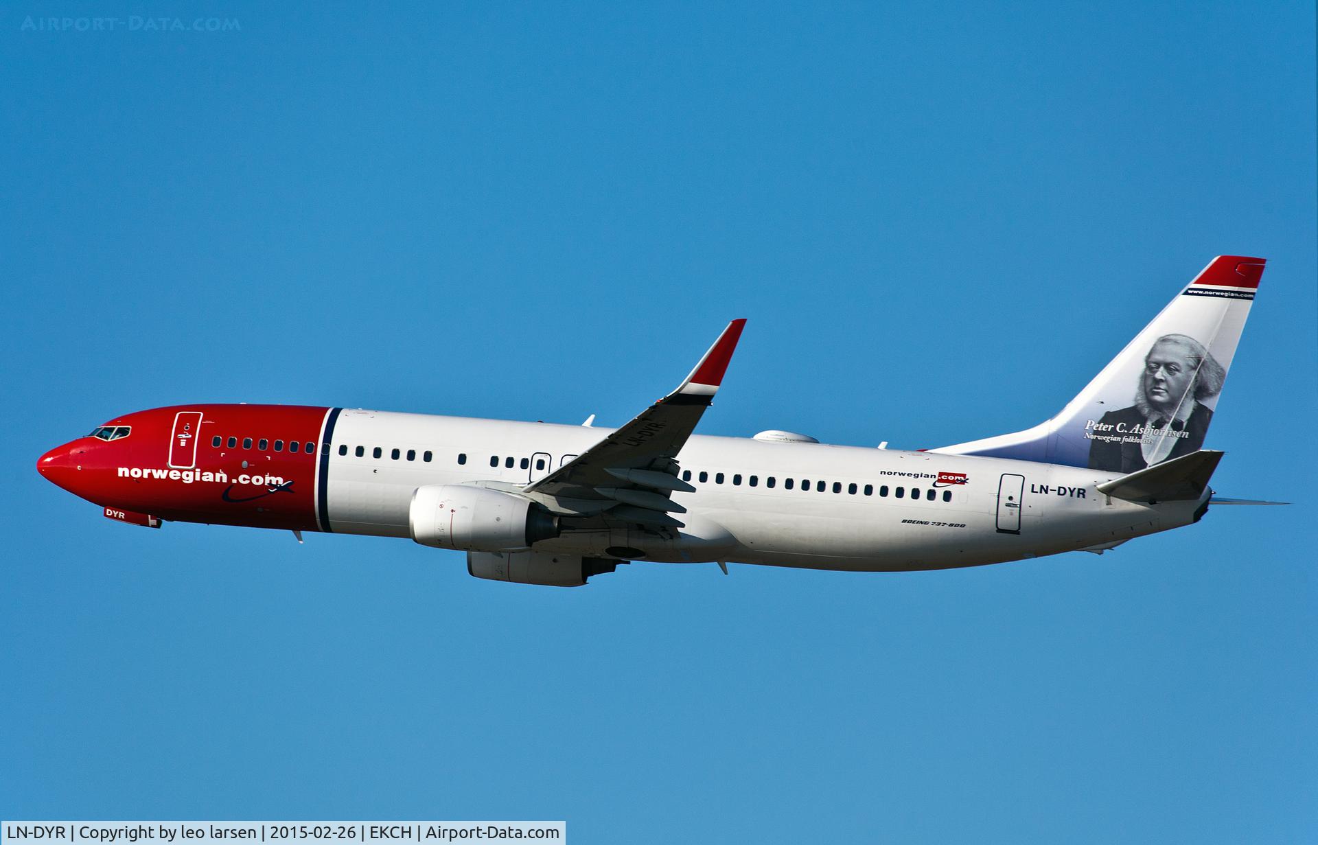 LN-DYR, 2011 Boeing 737-8JP C/N 40870, Copenhagen Kastrup 26.2.15