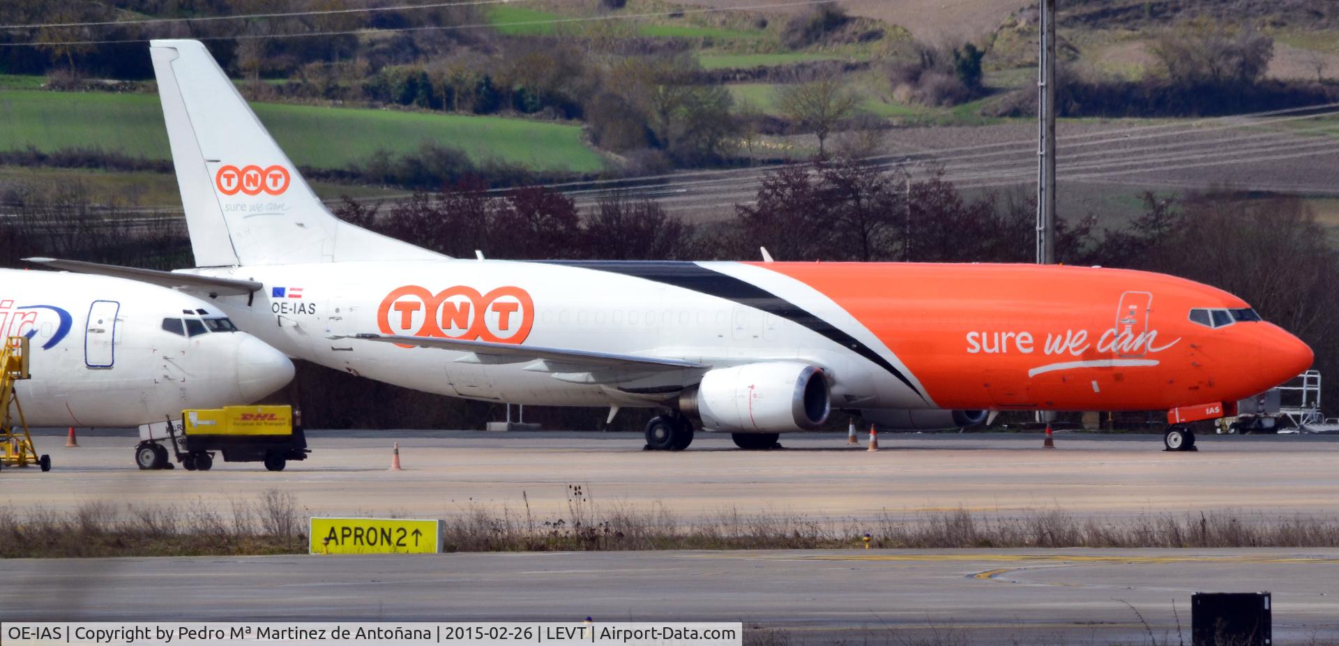 OE-IAS, 1998 Boeing 737-4M0 C/N 29209, Foronda Vitoria-Gasteiz - España