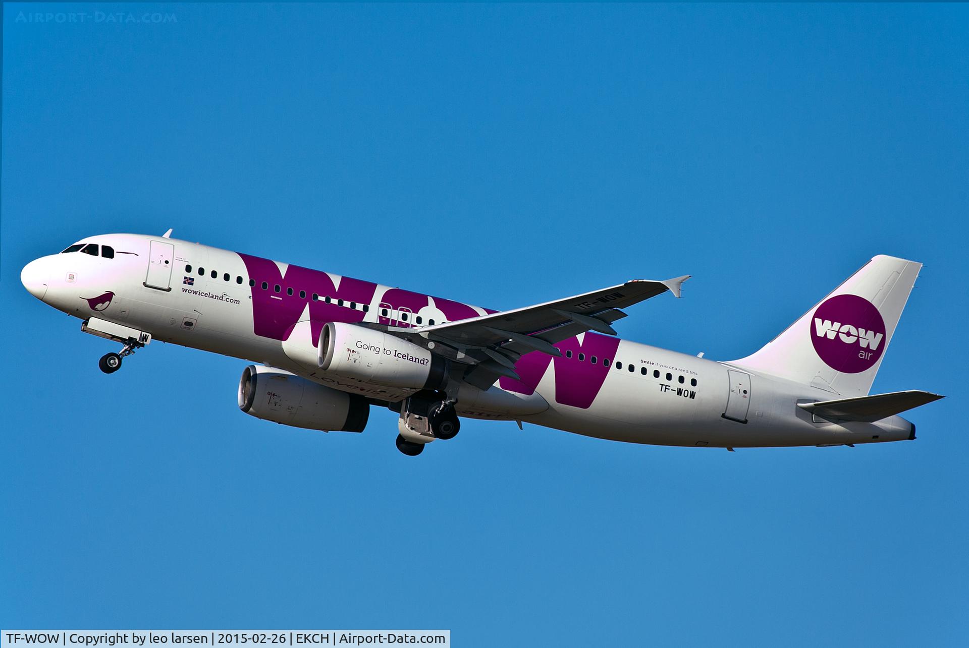 TF-WOW, 2005 Airbus A320-232 C/N 2457, Copenhagen Kastrup 26.2.15