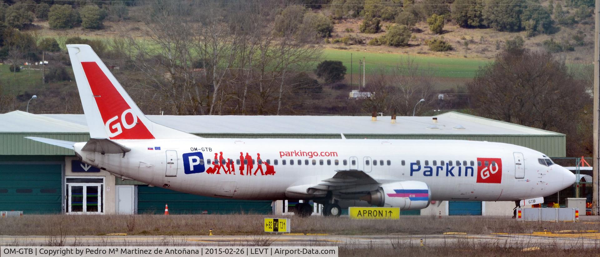 OM-GTB, 1997 Boeing 737-49R C/N 28882, Foronda Vitoria-Gasteiz - España