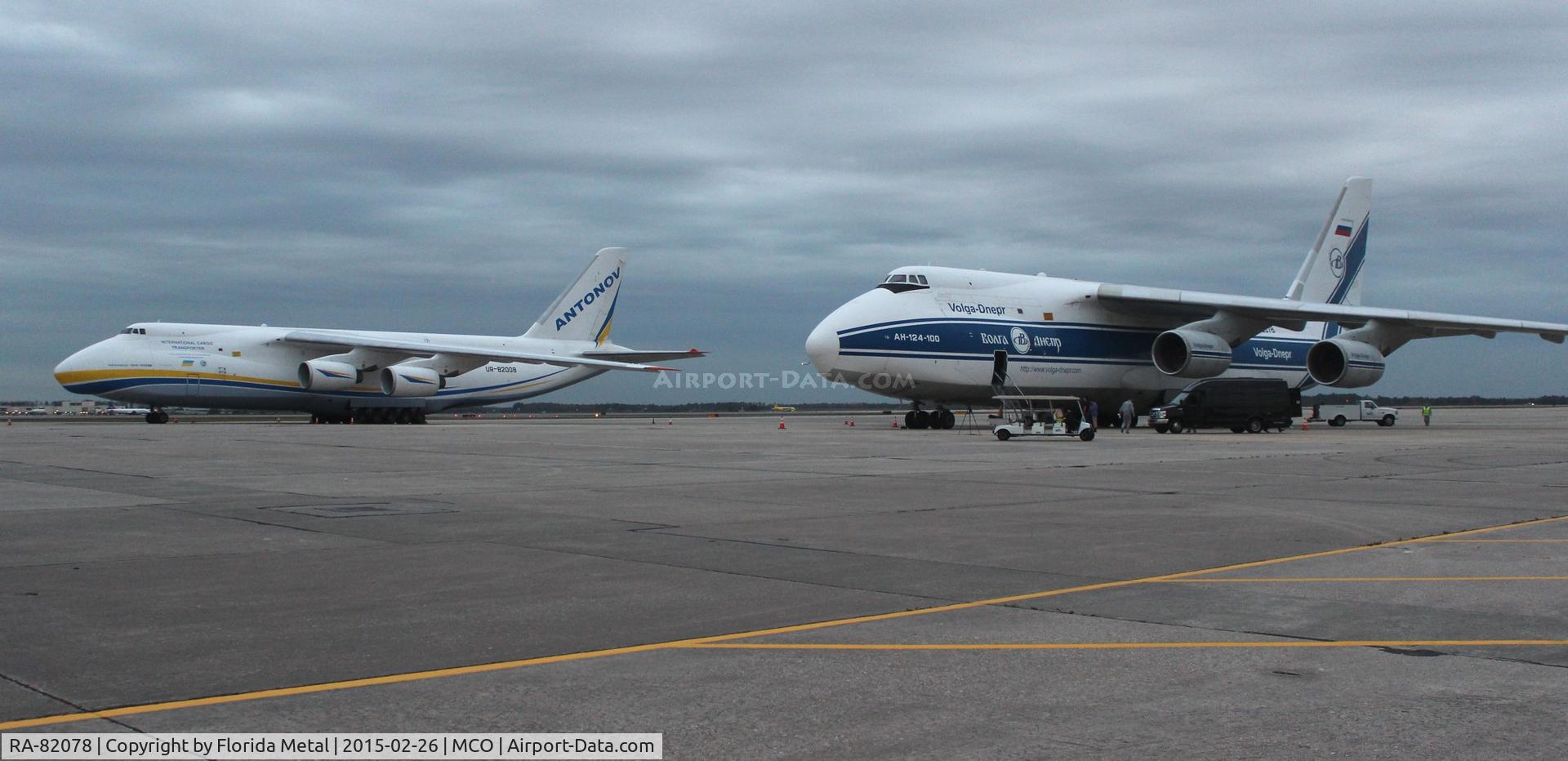 RA-82078, 1996 Antonov An-124-100 Ruslan C/N 9773054559153, Volga Dnepr Antonov 124 with Antonov Design Bureau
