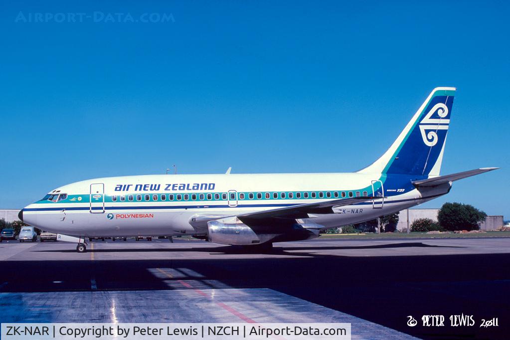 ZK-NAR, 1978 Boeing 737-219 C/N 21645, Air New Zealand Ltd., Auckland