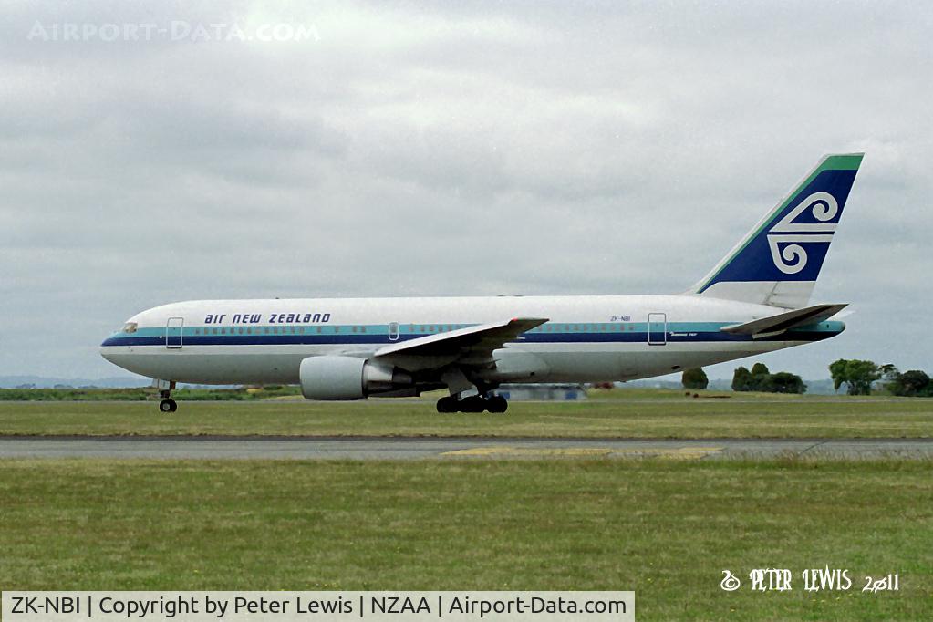 ZK-NBI, 1985 Boeing 767-204 C/N 23072, Air New Zealand Ltd., Auckland 1994